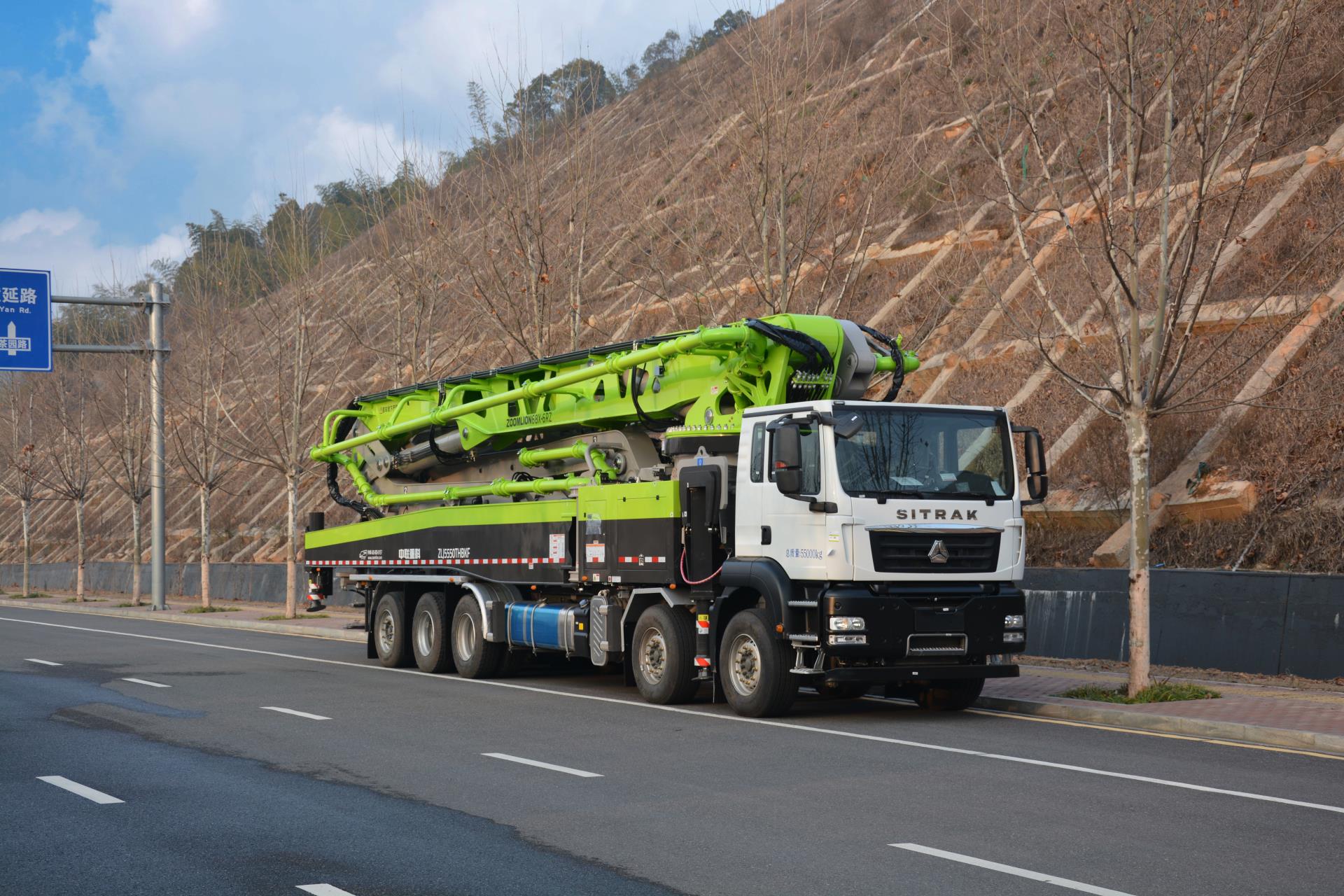 五桥68M重汽汕德卡国六泵车_产品型号_产品段位_小类_混凝土机械_工程机械_产品中心_ng电子游戏